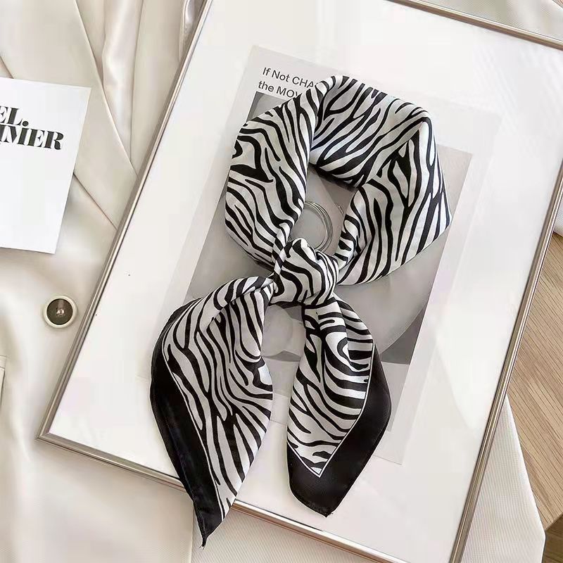 Scarf Silk Square - Neue Mode Zebra Gedruckt Quadrat Schal