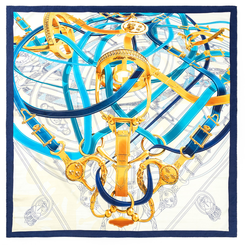 Manueller handgerollter Twill- – Scarf Silk Square Bewertung und Preis