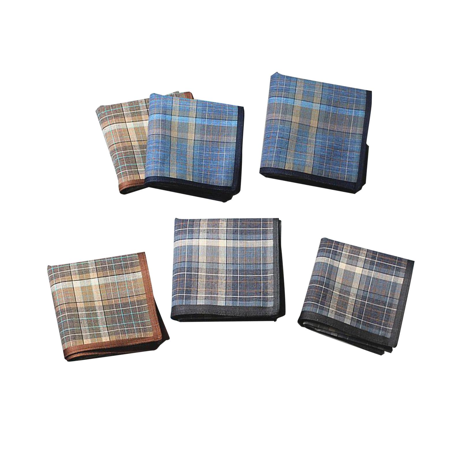 6x Taschentücher für Herren, H – Pocket Square Set Bewertung und Preis