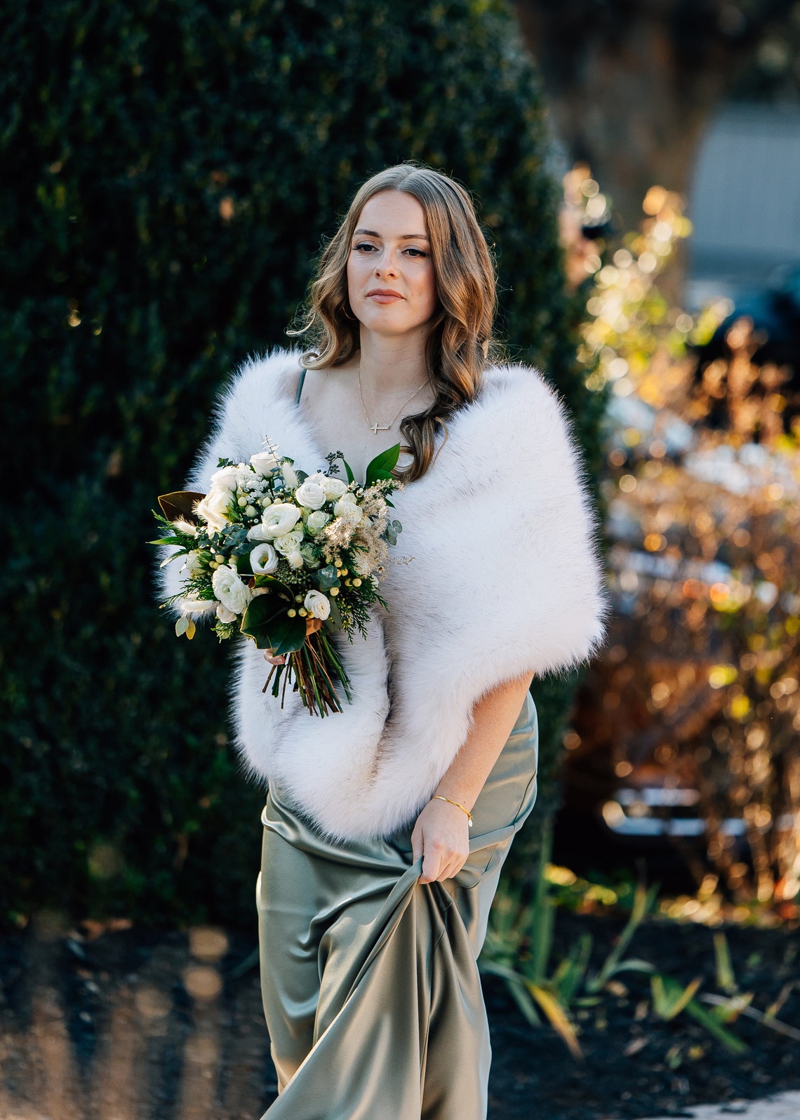 Elfenbein mit schwarz tipps fa – Stole Wedding Shawl Bewertung und Preis