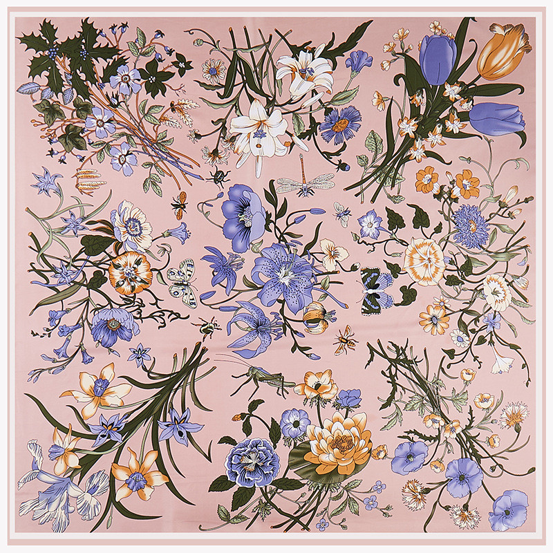 POBING Twill Seidenschal Fraue – Scarf Silk Square Bewertung und Preis
