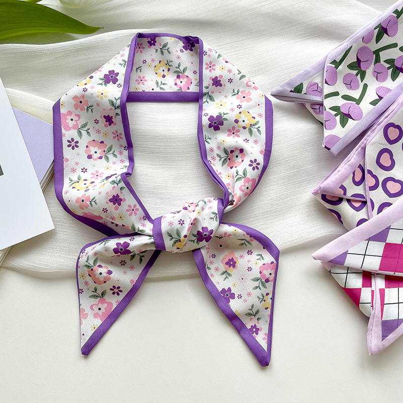 Neue Luxus Schmale Kurze Frau  – Ascot Neck Scarf Bewertung und Preis