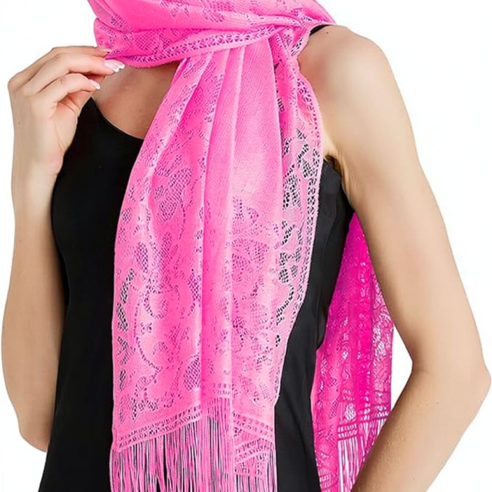 Modischer Blumenschal aus Spit – Stole Wedding Shawl Bewertung und Preis