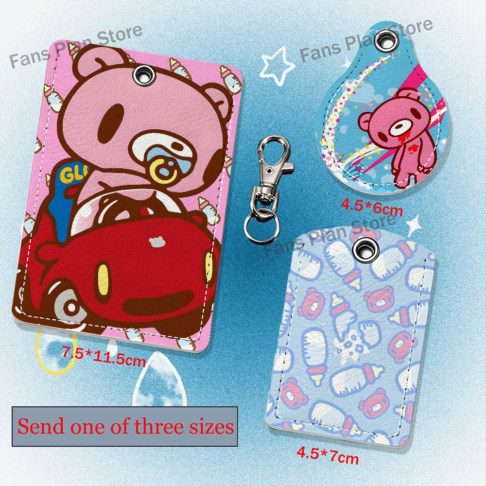 Cartoon G-Gloomy Bear Leder-Sc – Lanyard Badge Holder Bewertung und Preis
