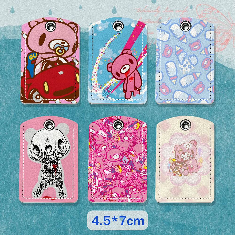 Cartoon G-Gloomy Bear Leder-Sc – Lanyard Badge Holder Bewertung und Preis
