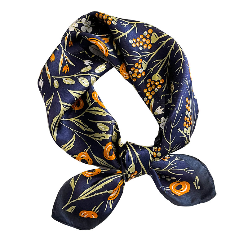 2026 Modischer 100% Echtseide  – Scarf Silk Square Bewertung und Preis