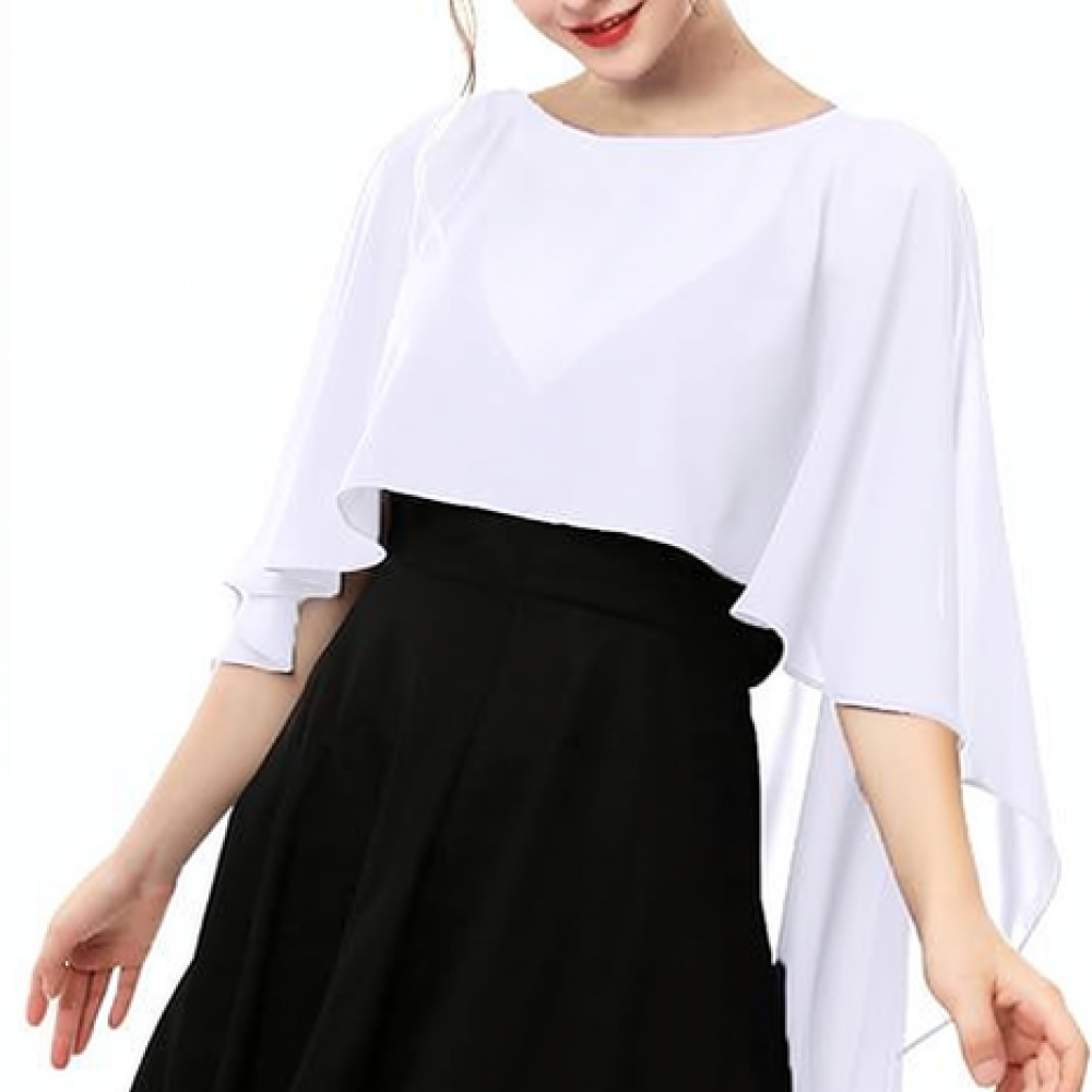 Damenmode Chiffon-Schal Elegan – Stole Wedding Shawl Bewertung und Preis