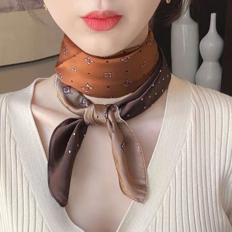 Neue Mode Zebra Gedruckt Quadr – Scarf Silk Square Bewertung und Preis