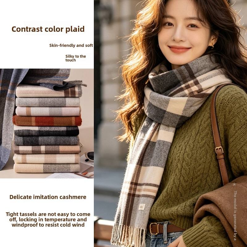 Halswärmer, passend zu allem,  – Infinity Scarf Knit Bewertung und Preis
